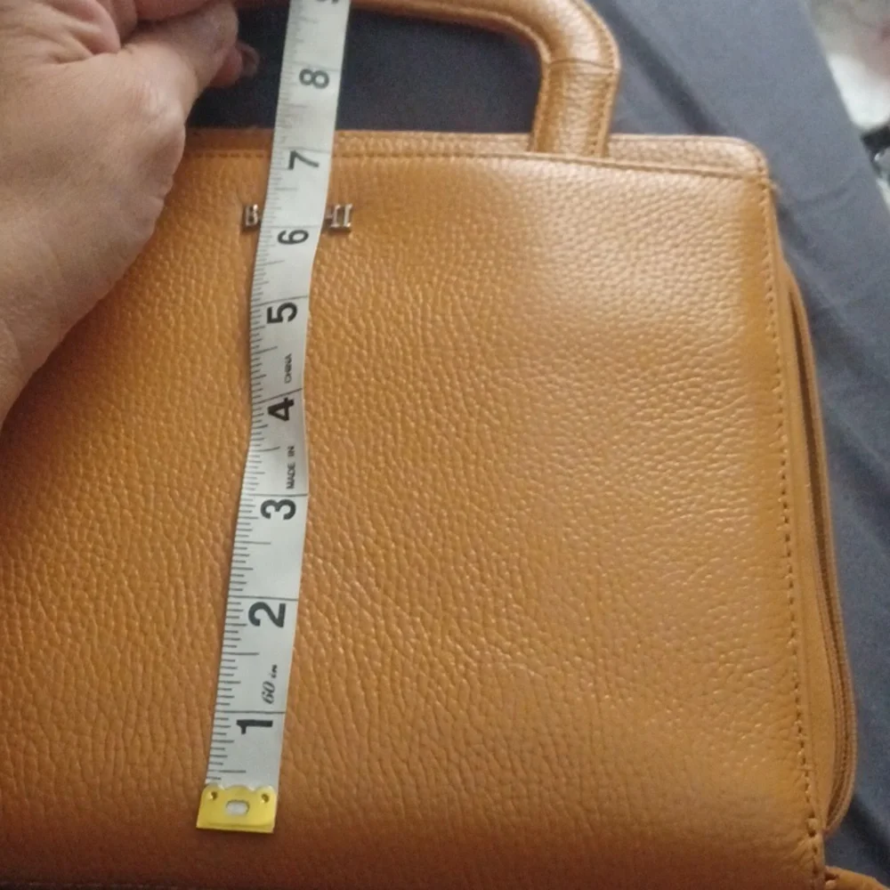 BODHI Leather Handled I Pad Purse Case With Stand